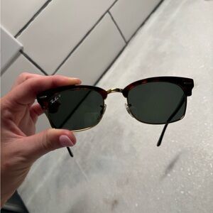 Ray-Ban Clubmasters polarized sunglasses